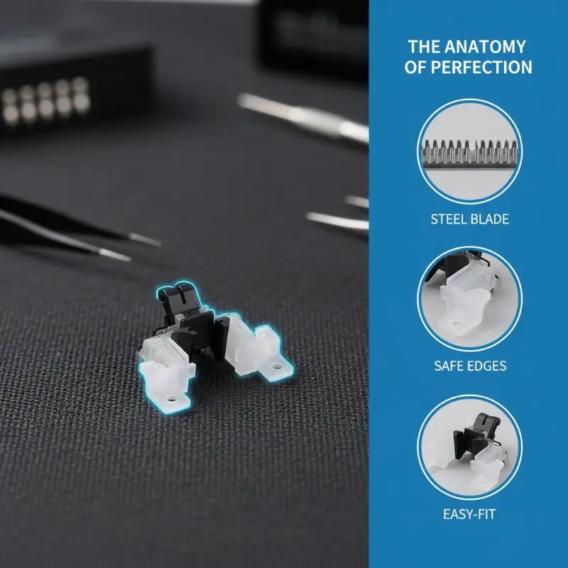 10Pcs Pet Clipper Blade Replacement Parts Motor Fixed Drive Lever for Dog Cat Grooming Clippers
