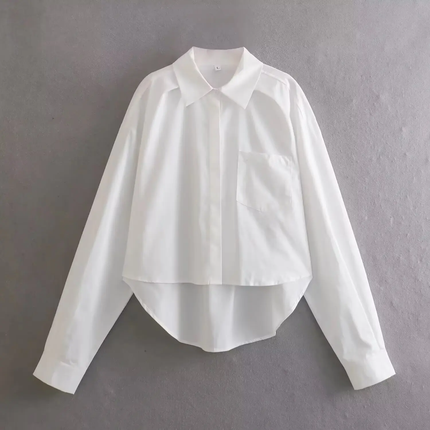 

WOMAN 2026 Summer New Fashion Single-breasted Blouses Retro Lapel Long Sleeve All-match Casual Female Shirts Blusas Chic Tops