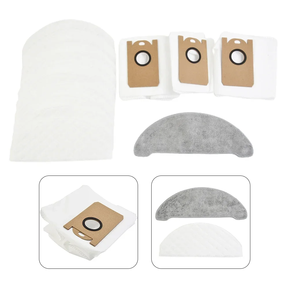 

14pcs Mop Cloth Dust Bags Disposable Mop Cloth For IMOU L11Pro Vacuum Cleaner Parts Replacement Accessories Household