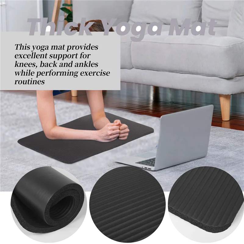 A12E-2 Buah Matras Latihan Pil - Pilates Yoga Knee Pads ulasan dan harga