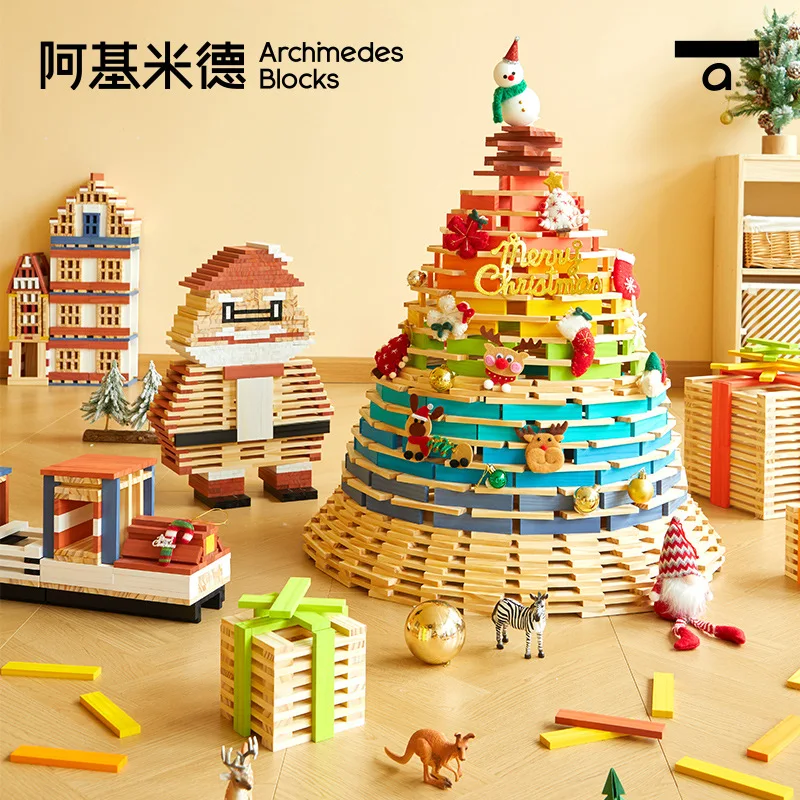 Wood DIY Assembly Toy Building Blocks 3D Wooden Handmade Craft Model Kit Educational Brain Puzzle Game Children Gift Home Decor