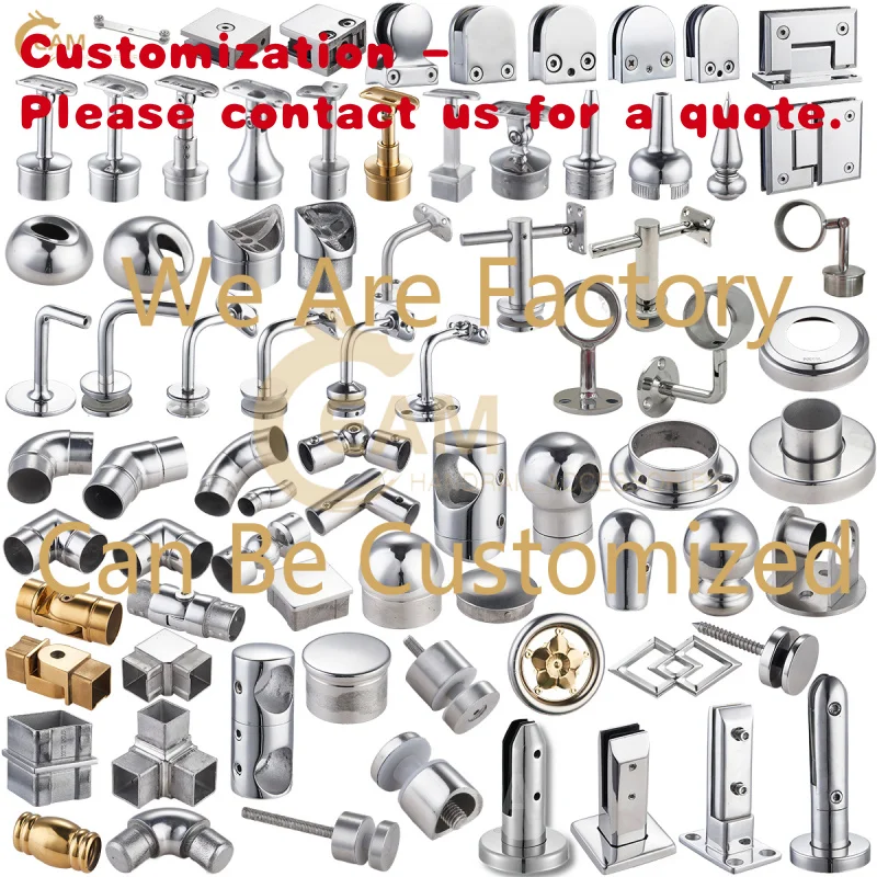custom.Modern Stainless Steel Glass Stair Balustrade Rope Indoor Outdoor Balcony Railing Handrail Fitting Flooring Hotel Applica