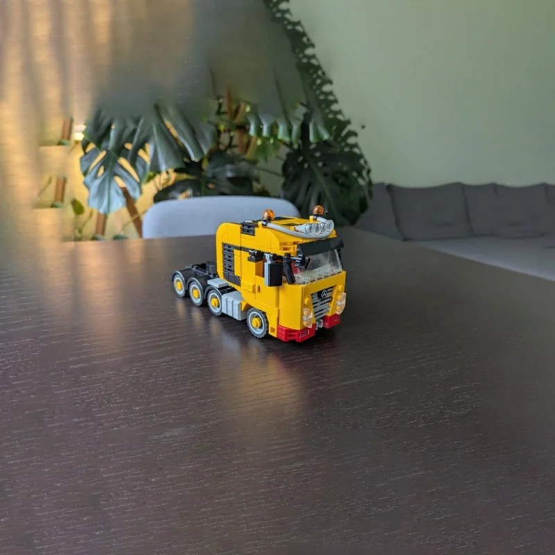 1355 قطعة MOC نموذج مدينة النقل الثقيلة لبنات البناء هدايا عيد الميلاد ألعاب الهندسة المعمارية التعليم الإبداعي عيد ميلاد الطوب #4