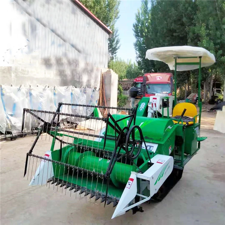 Wheat Rice Combine Harvester for Sale crawler combine harvester machines