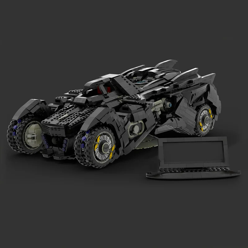 4635pcs MOC Arkham Knight Batmobile UCS Super Heroes Dark Model Building Blocks SciFi Pirate Voyage Fortress Technical Toy Gift