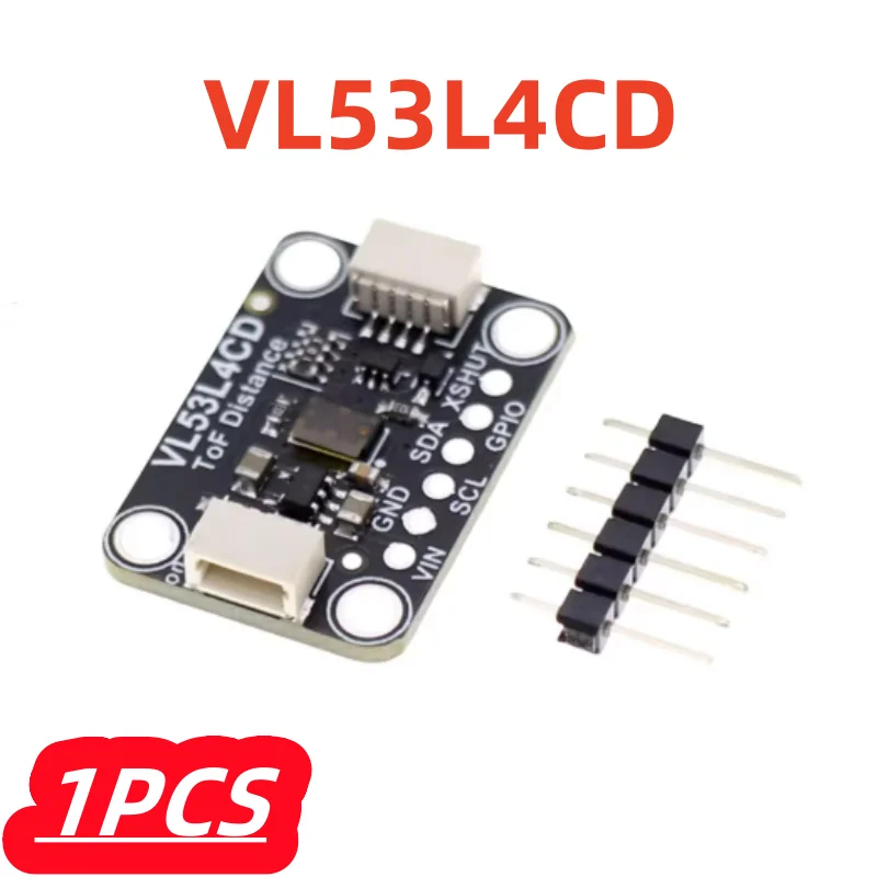 

1 шт./лот, 100% новый модуль датчика расстояния VL53L4CD, совместимый с STEMMA QT Qwiic от 1 до 1300 мм