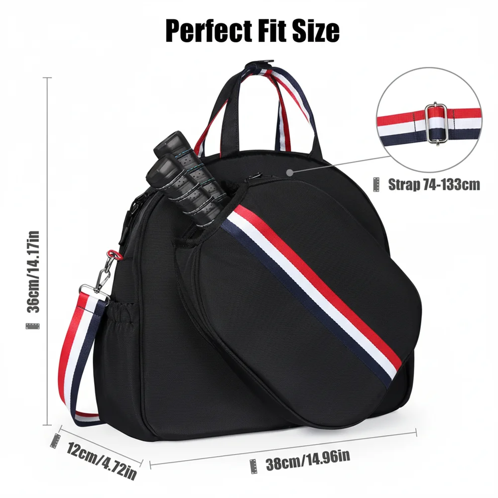Professional Pickleball Paddle Backpack Large Capacity Adjustable Bag with Dedicated Paddle Storage Comfort Carry for All Gear image 5