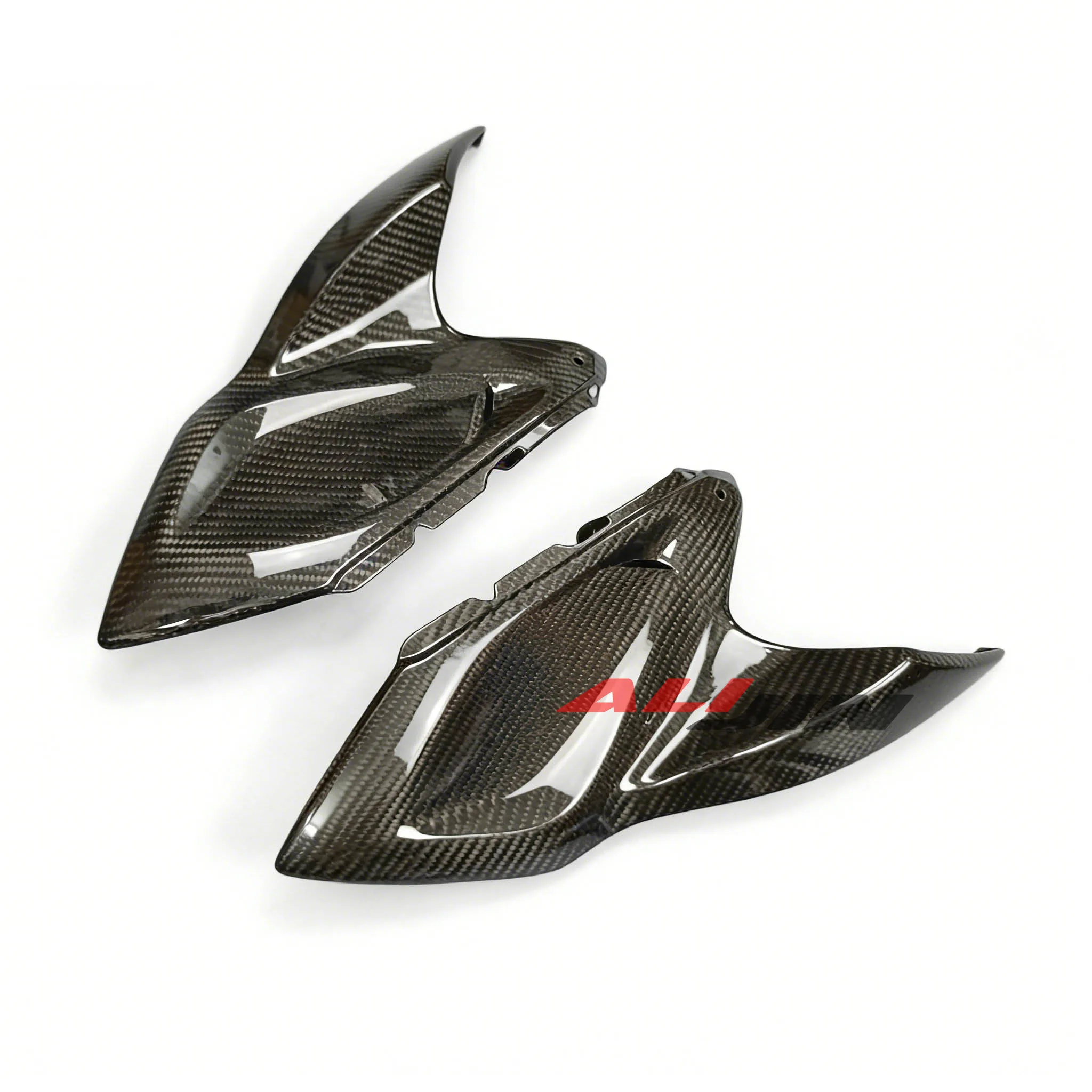 Motorcycle Real Dry Carbon Fiber Fairing Panel Cowling For KAWASAKI Z1000 2014-2025 Side Upper Tank Cover Fuel Gas Protectors