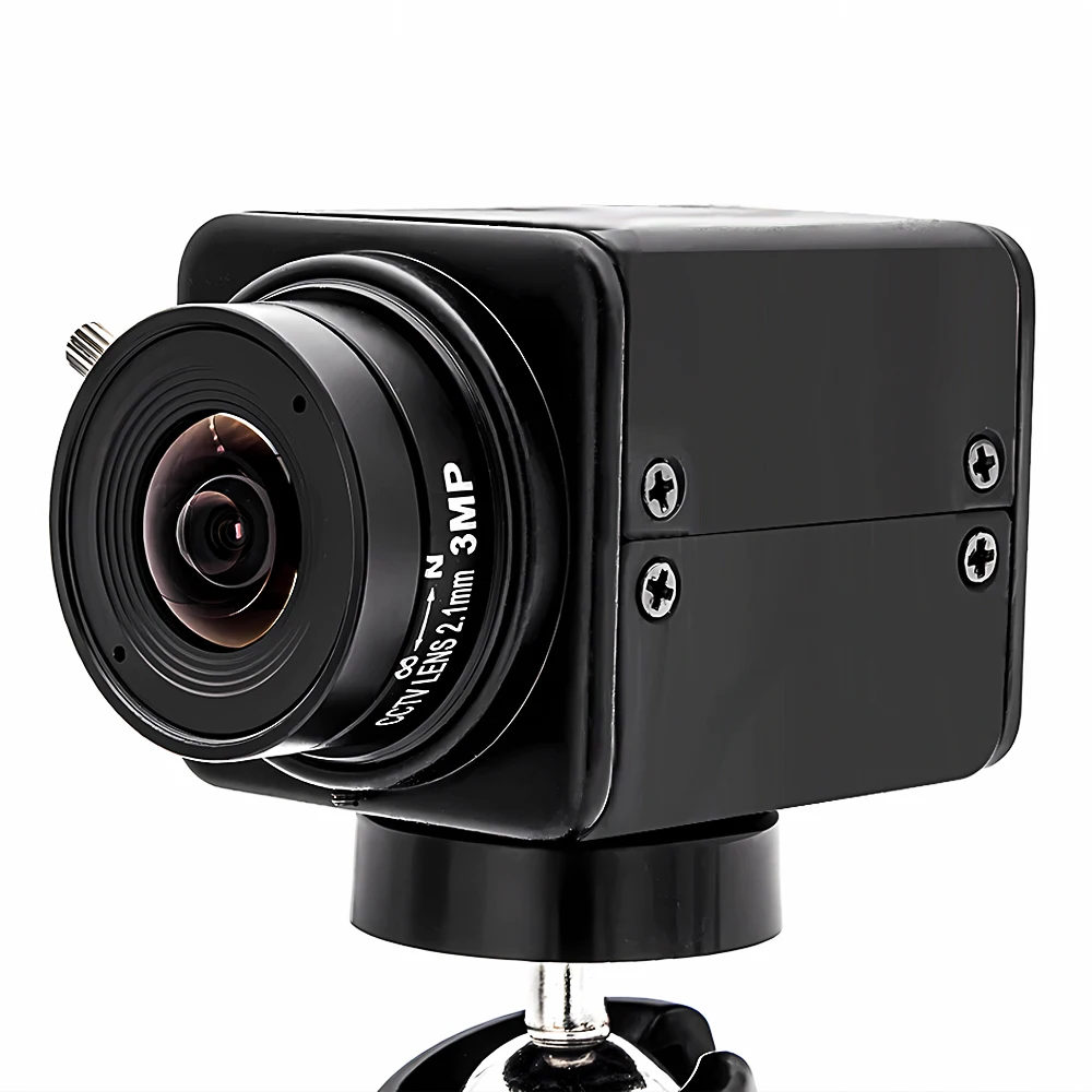 WGWK Mini 2/4MP IP Camera DC12V 2.1mm 142Degree H.265 HD Security High Definition Surveillance Onvif P2P CCTV System RJ45 Webcam