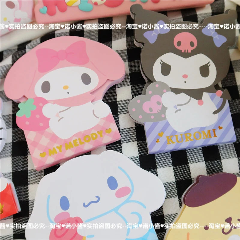 New Hello Kitty Notebook Cute Cinnamoroll Personalized Kuromi Hand Book Note Paper Cartoon Memo With Fun School Supplies