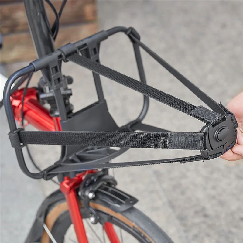 

J1UL1N велосипедный кронштейн S-образной сумки, замена для складных велосипедов Brompton, передняя рама переноски, рюкзак, корзина, сумка, рамы, детали велосипеда V