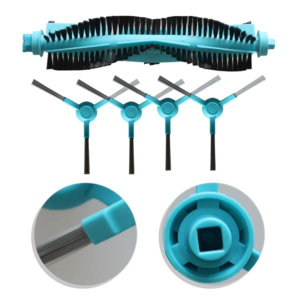 Center Roller Brush Side Brush Replacement Parts Kit For Conga 3290 3490 Elite 4090 4690 509 5490 6090 IA Robot Vacuum Cleaner