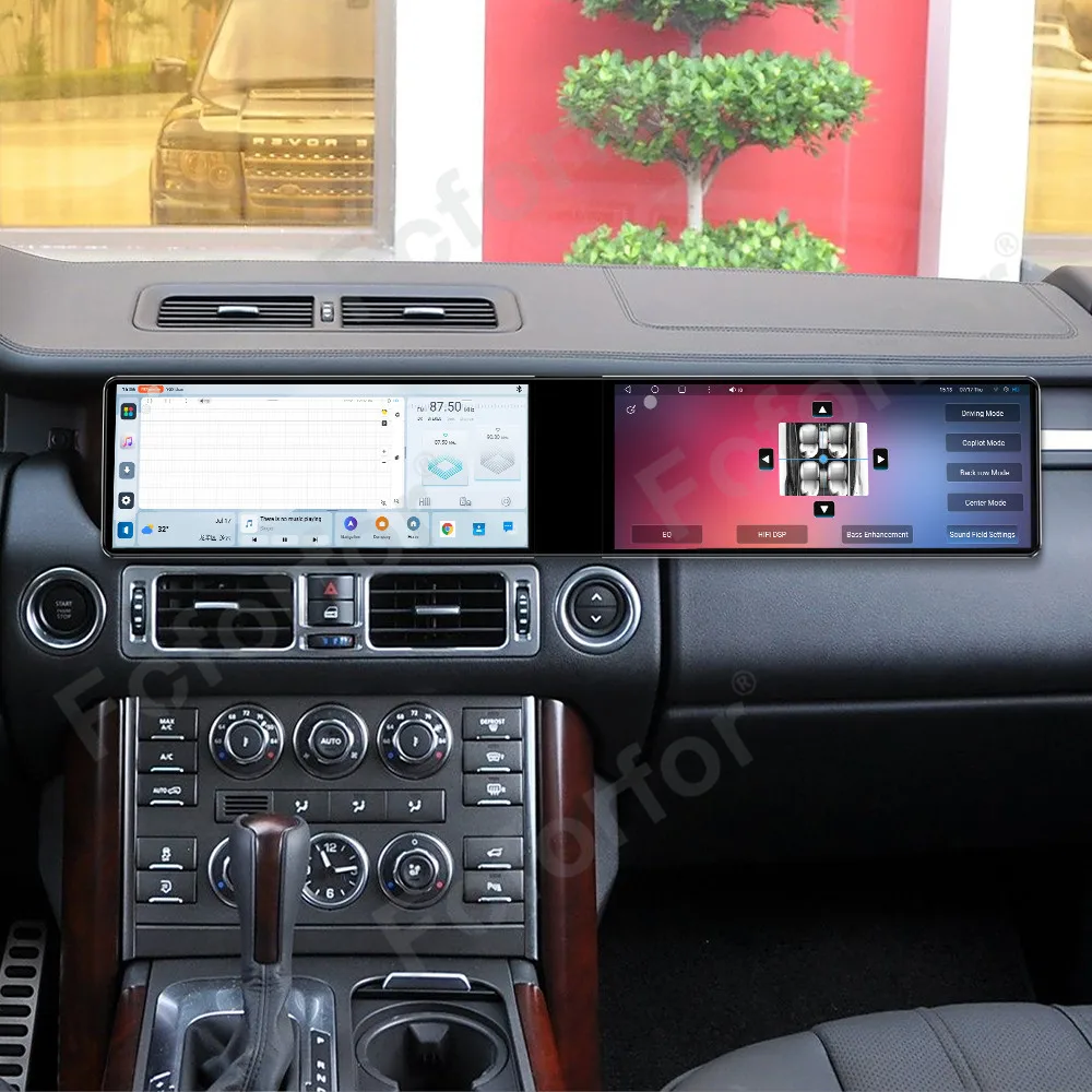 

Android 13 CarPlay For Land Rover RangeRover Executive10-2012 Qualcomm Dual 12.3 Inch Screen Car Radio GPS Navigation Head Unit