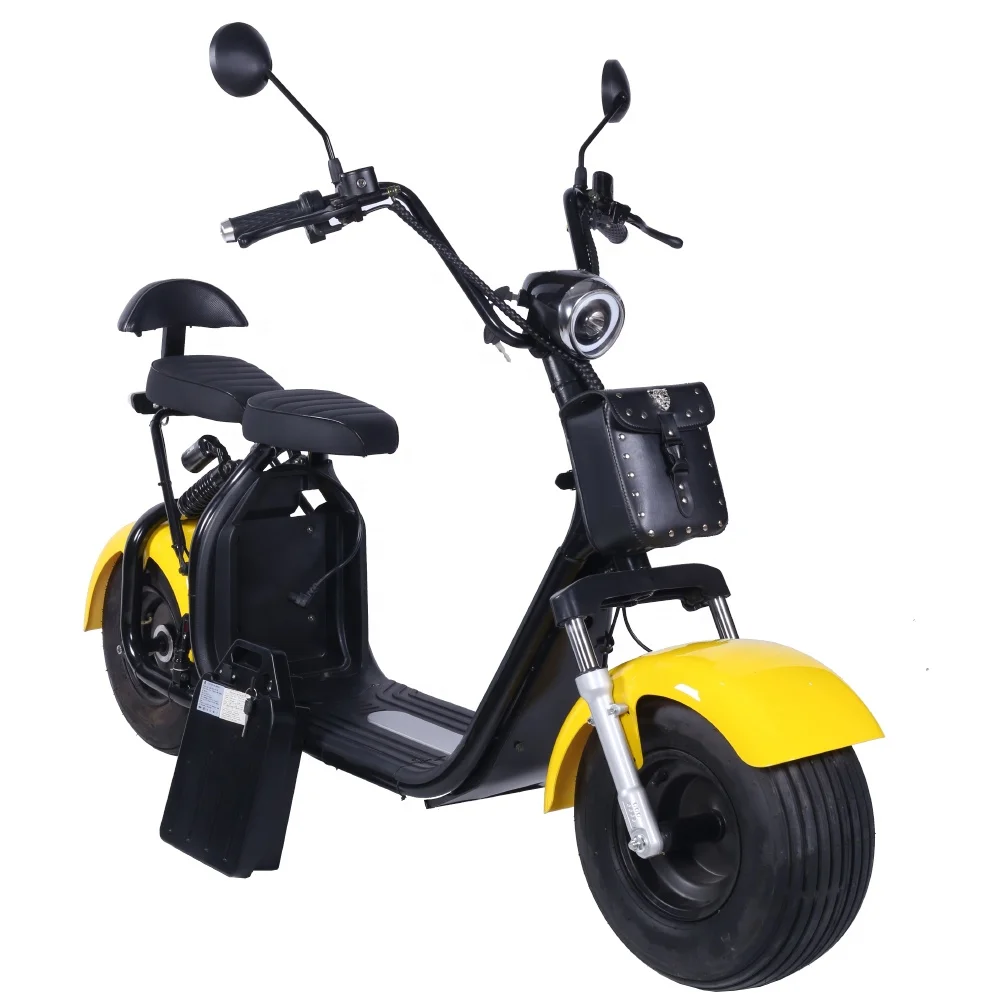 Europe Warehouse With Factory Distributor Electric Scooter With Golf Bag Carrier 2000W Citycoco Europe Without Battery