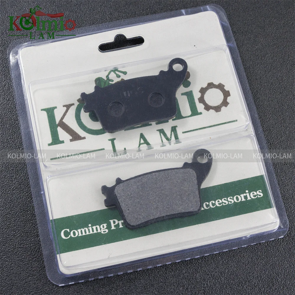 Fit for 2013 - 2016 KAWASAKI Ninja ZX-6R ZX6R 2019 - 2024 ZX636 Motorcycle Rear Brake Pad ZX10R ZX-10R 2011 - 2020 2016 2015