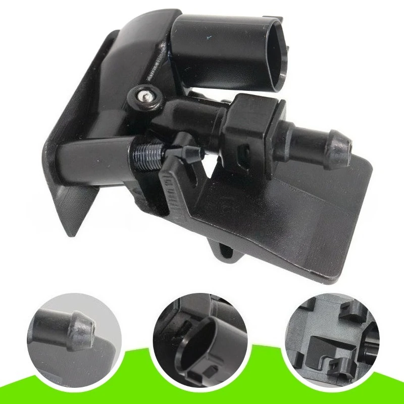 1PCS Car Windshield Washer Spray Nozzle For BMW X5 E70 2006-2010 Windscreen Washer Jet Nozzles 61667161469