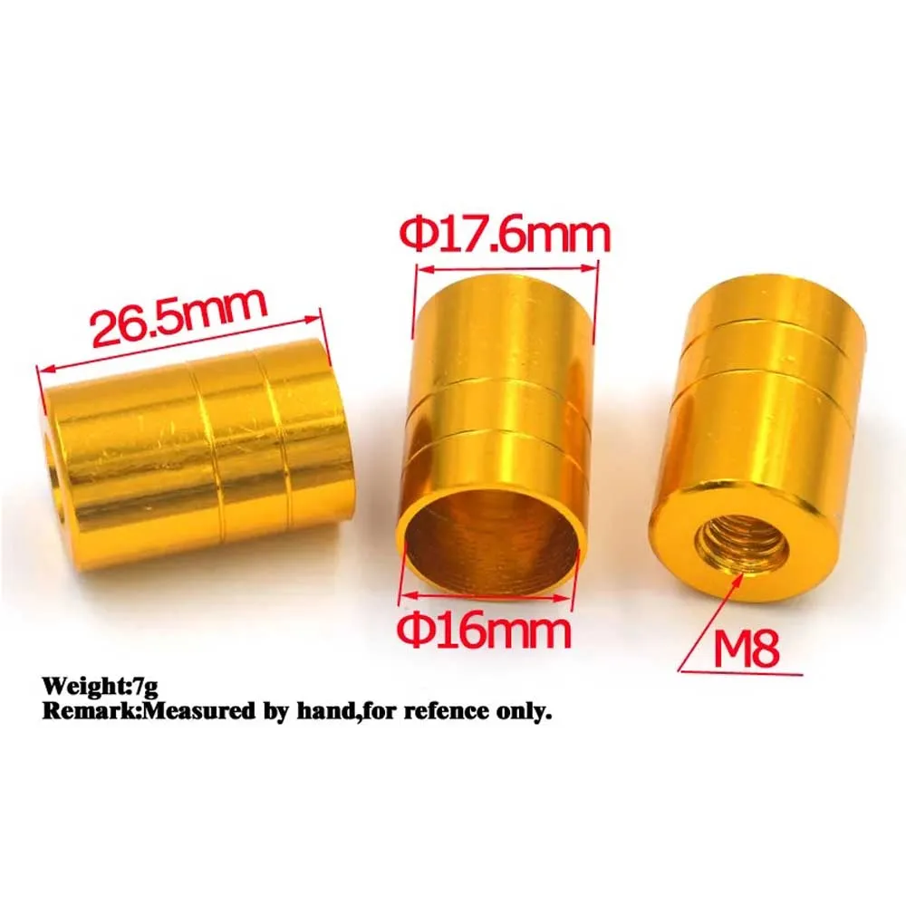 MNFT 1 pz 16MM diametro interno canna da pesca connettore Pod Net Head Adapter accessorio per attrezzatura da pesca resistente alla corrosione