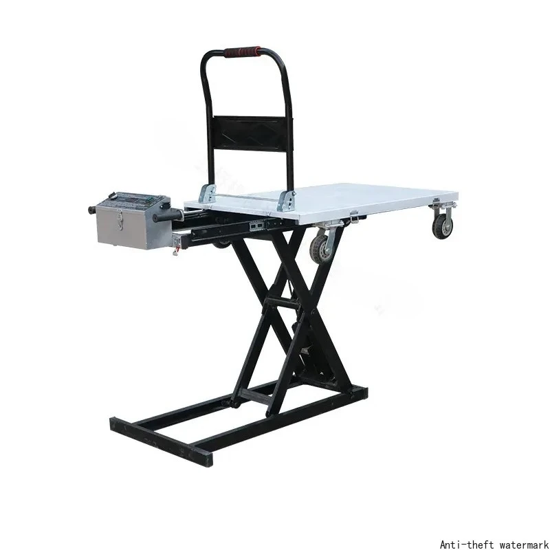 2025 Hot Selling Electric Hydraulic Lifting Platform Mechanical Repair Shop Flatbed Handcart - New Conditions
