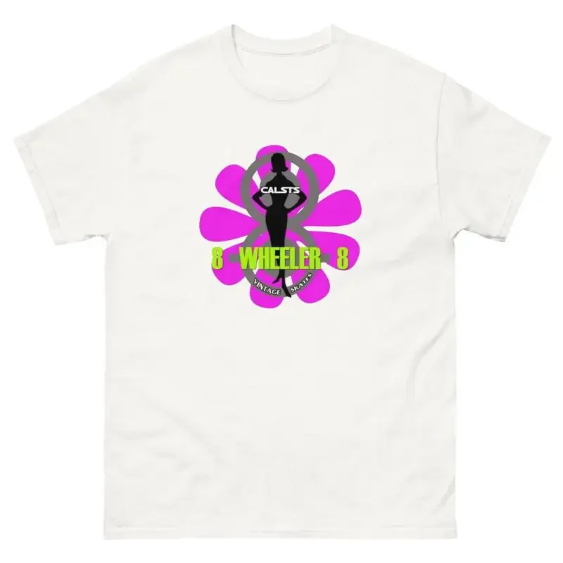 Calsts Skate 8 Wheeler Vintage Skates Retro Skateboarding T Shirt Designs