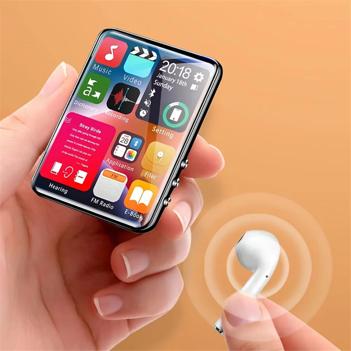 

【Today Only@】Bluetooth MP3 Player