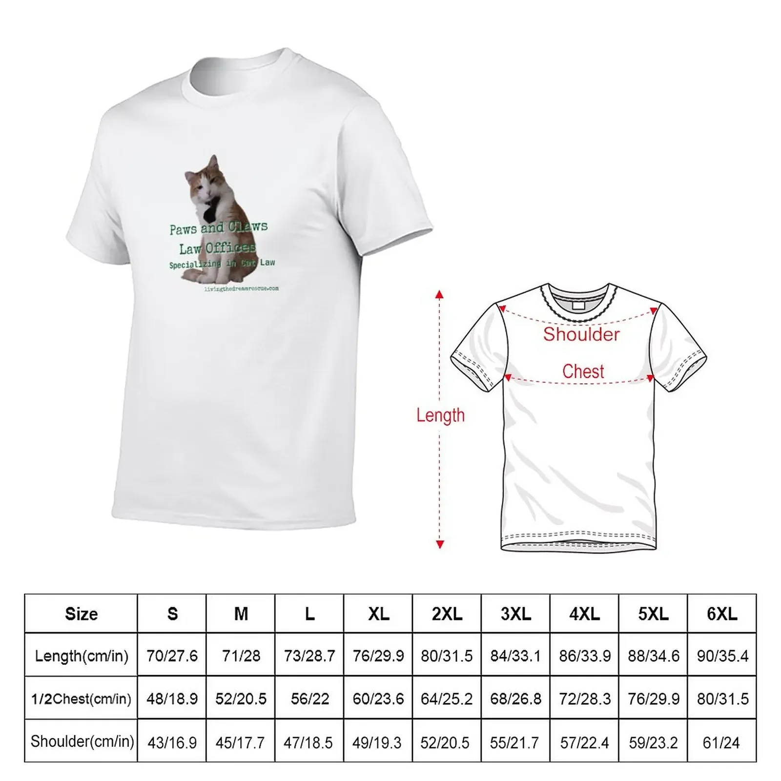 Paws & Claws - Cat Law T-Shirt customs design your own vintage clothes mens t shirt graphic