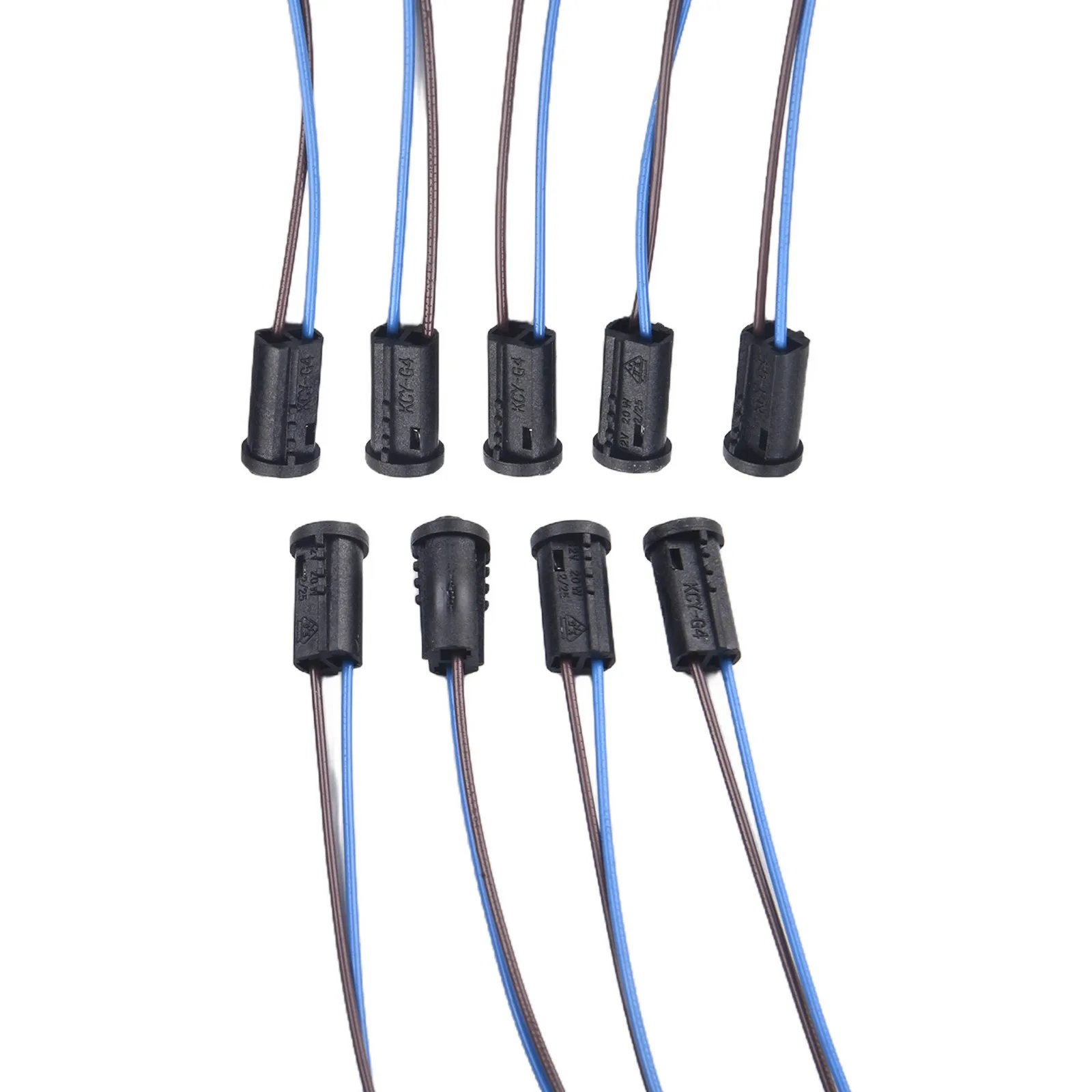 Lamps G4 Lamp Holder Socket G4 10pcs 50W Halogen High Quality Low Voltage M. Cable Socket Lighting Accessories