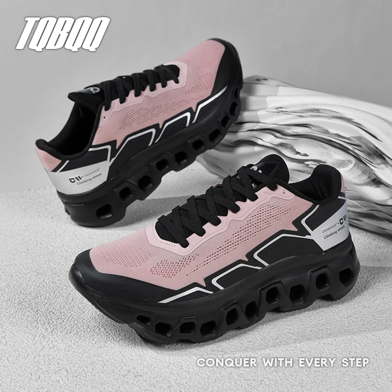 

Мужские кроссовки CUUS DUUS с амортизацией для мужчин, подходящие для интенсивного бега, на шнуровке, спортивные, женские, нескользящие, для активного отдыха на улице.