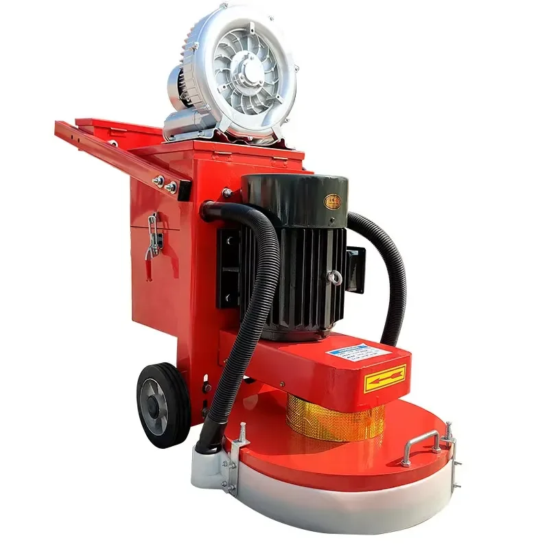 Concrete Floor Grinder Polisher Machine Epoxy Coating Removal Tool Heavy Duty Industrial Surface Grinding Equipment for