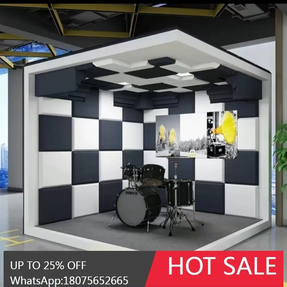 

SGF Soundproof Room Movable Practice Drum Set Recording Studio
