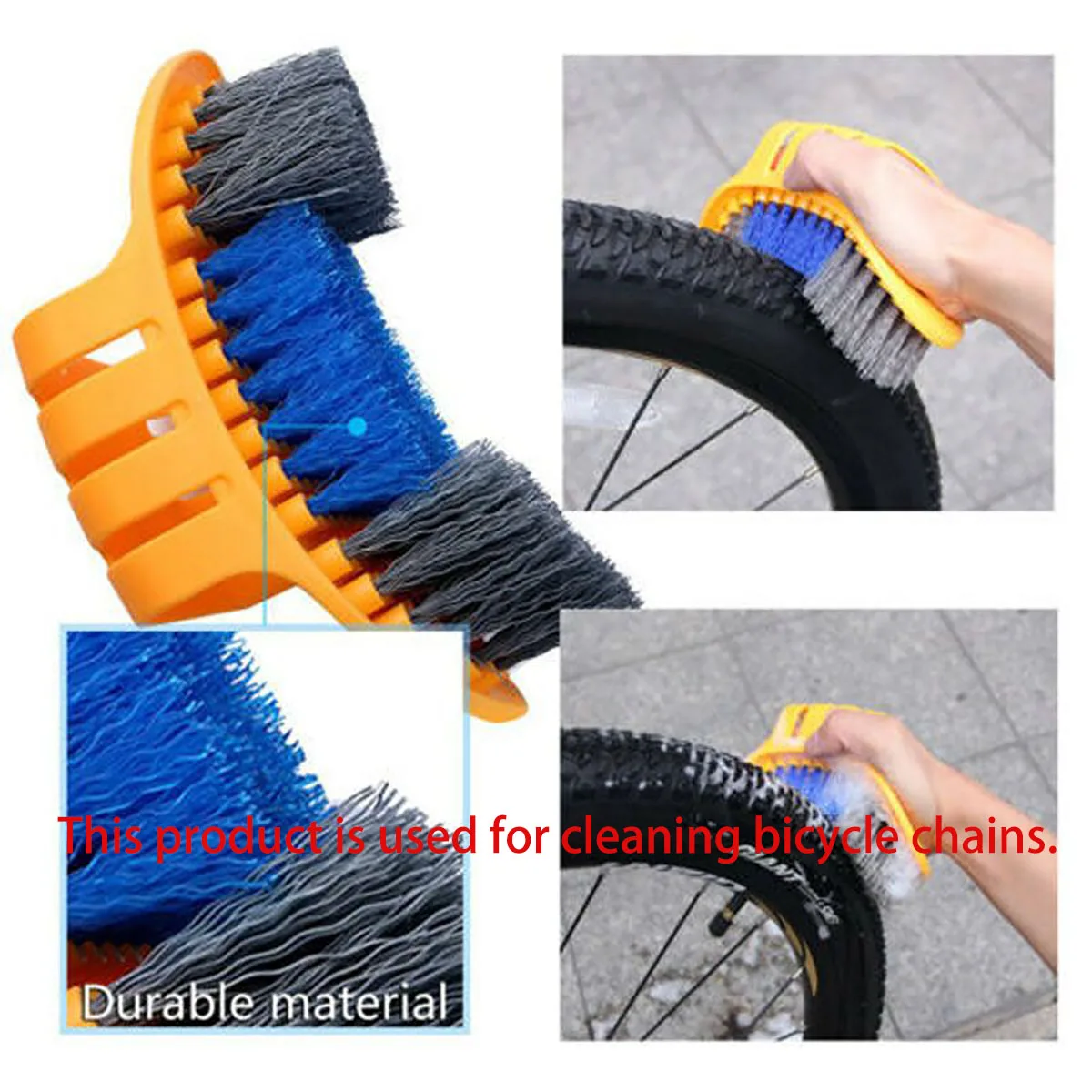 Fahrradketten-Reinigungsset, Reinigungstuch für Fahrrad-, Motorrad- und Elektrofahrzeugketten – Detail 3