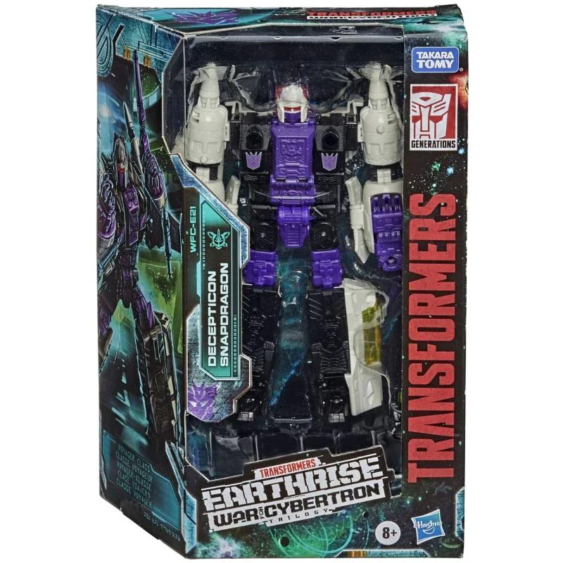 Tomy-Collection Robot Jouet pour Enfants, Série Earthrise, TransDevices, Decepticon, Snapdragon Action Figure, Tokyo ara, En Stock, WFC-E21