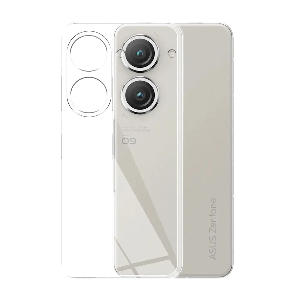 For Asus Zenfone 10 Case Shockproof Clear Silicone Soft TPU Clear Back Case Cover For Asus Zenfone 9 Coque For Zenfone10 Fundas