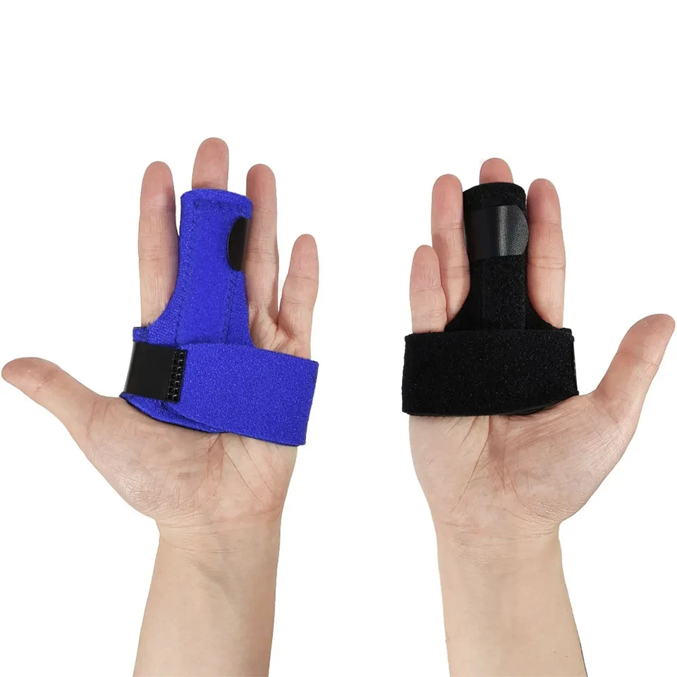 1Pcs Finger Brace Finger Holder Protector Medical Sports Wrist Thumbs Arthritis Splint Support Guard Gear for Left Right Hands