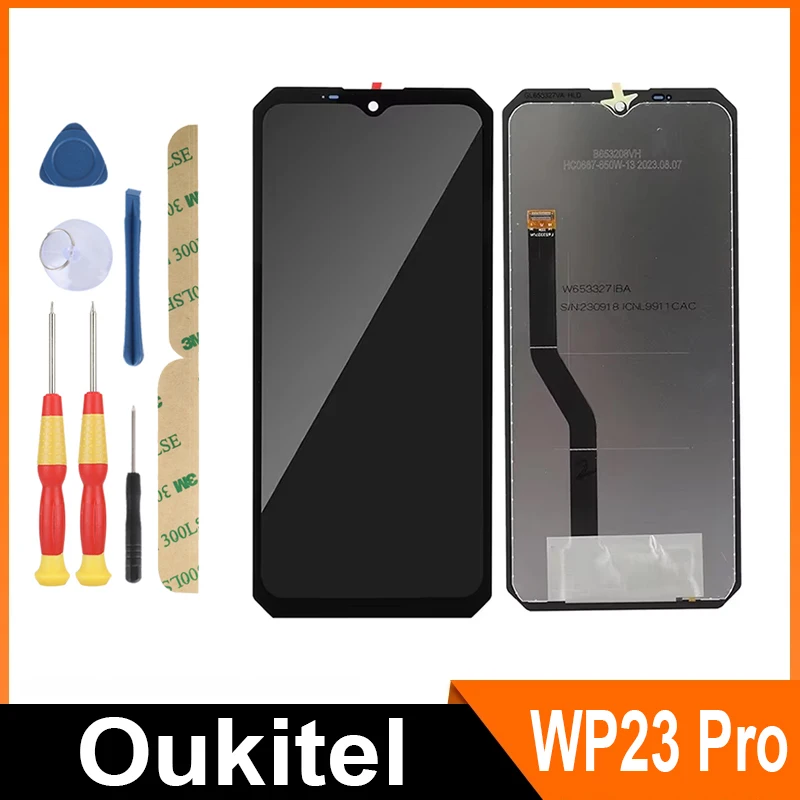 OUKITEL WP23 WP23 Pro WP28 WP36, 6.52 인치 FHD, LCD 디스플레이, 터치 스크린