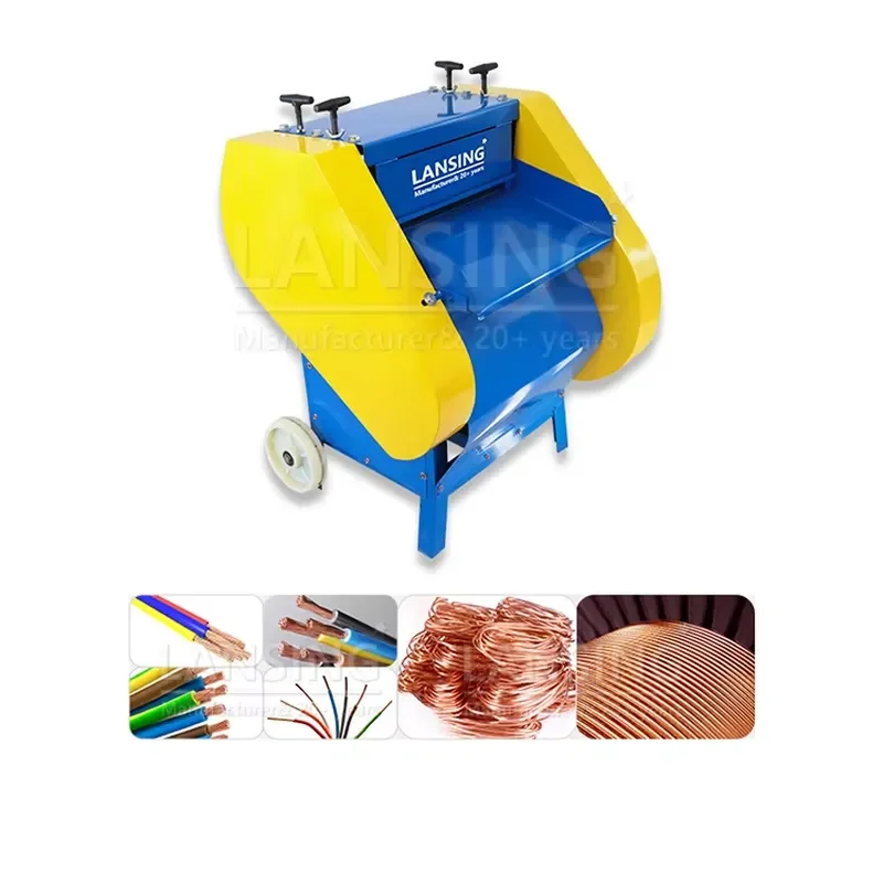 Recycling Machine 2026Lansing High Quality Automatic Scrap Cable Wire Stripper Machine Scrap Copper Wire Stripping