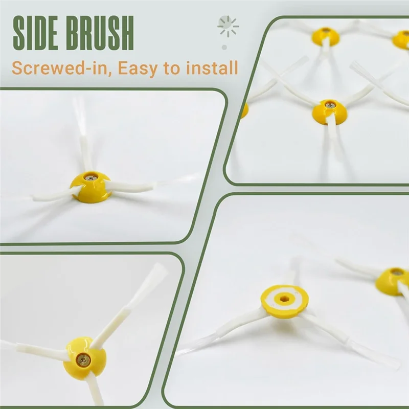 AGLH เปลี่ยนอุปกรณ์เสริมสําหรับ Irobot Roomba 675 694 692 614 670 677 671 691 676 639 679 615 600 Series สูญญากาศ