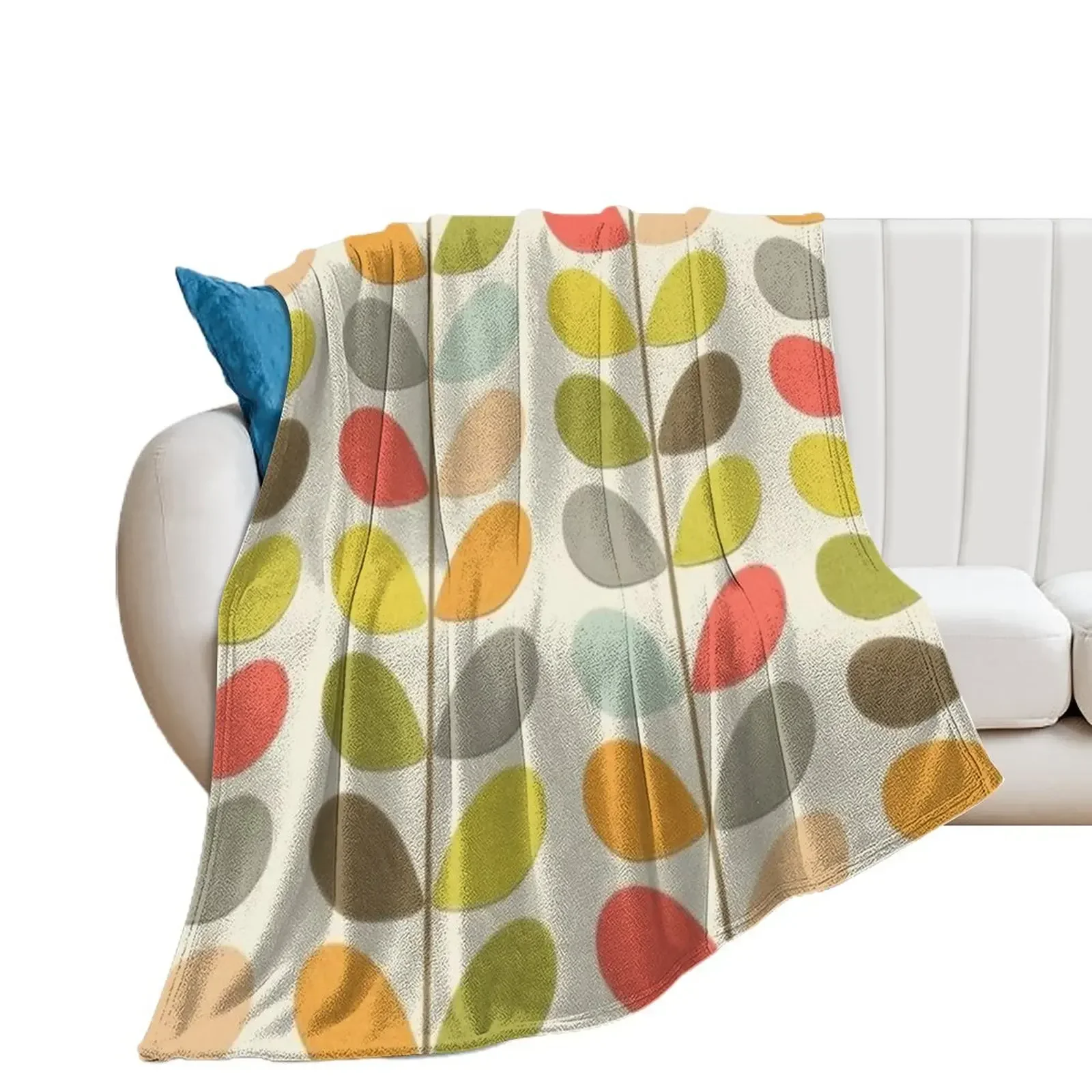 Orla kiely multi stem comforter Throw Blanket Winter beds Luxury Brand Blankets