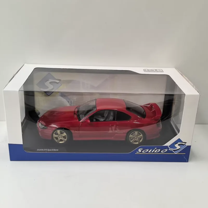 

Solido 1/18 Scale SILVIA S15 SPEC R AERO Alloy Car Model Collection Display Toy Gifts Souvenirs