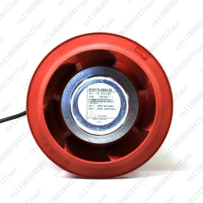 Cooling Fan  R1G175-AB63-02 M1G055-BD R1G175AB6302 175x69mm DC24V 34W Waterproof Centrifugal Purifie