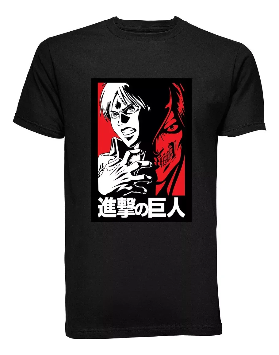 Playera T-shirt Anime Attack On Titan 03