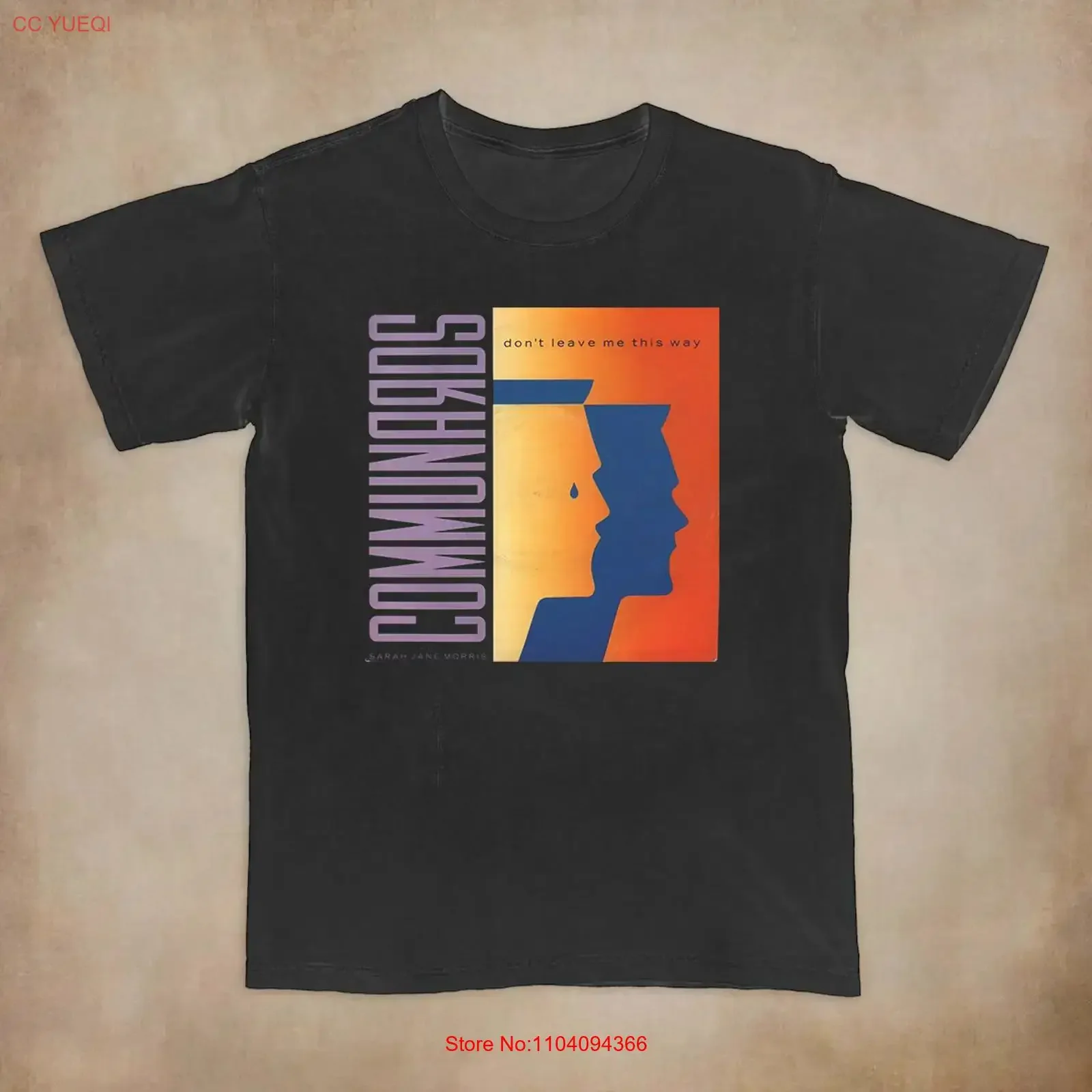 Don't Leave Me This Way The Communards T Shirt Full Size S 5XL vintage Washed Unisex Top For Everyday Wear Breathable Casual