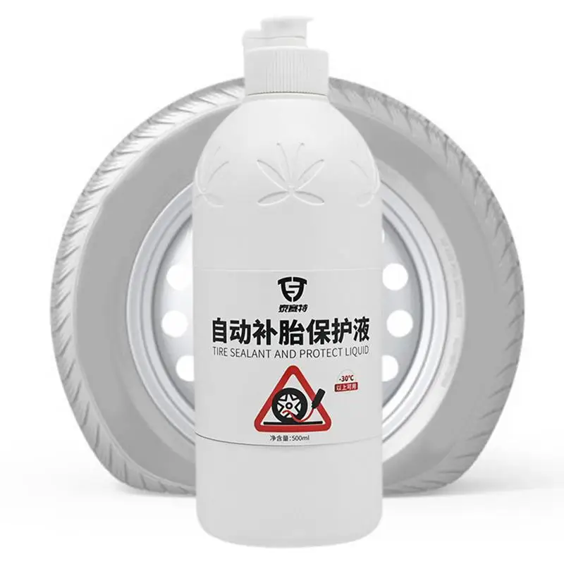 

Car Tire Repair Sealant Multipurpose Tire Repair Sealant For Car 500ml Gentle Motorcycles Tire Repair Sealant Portable Tire