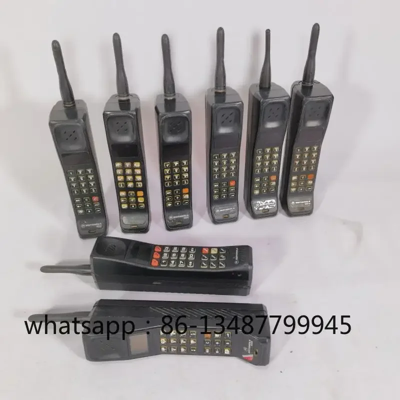 

Antique phone 80 90s Motorola 8900 second generation big brother classic nostalgic mobile phone old objects