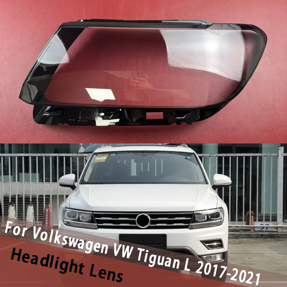 

For Volkswagen VW Tiguan L 2017 2018 2019 2020 2021 (Low) Headlamp Cover Headlight Lampcover Lamp Mask Lampshade Shell Housing
