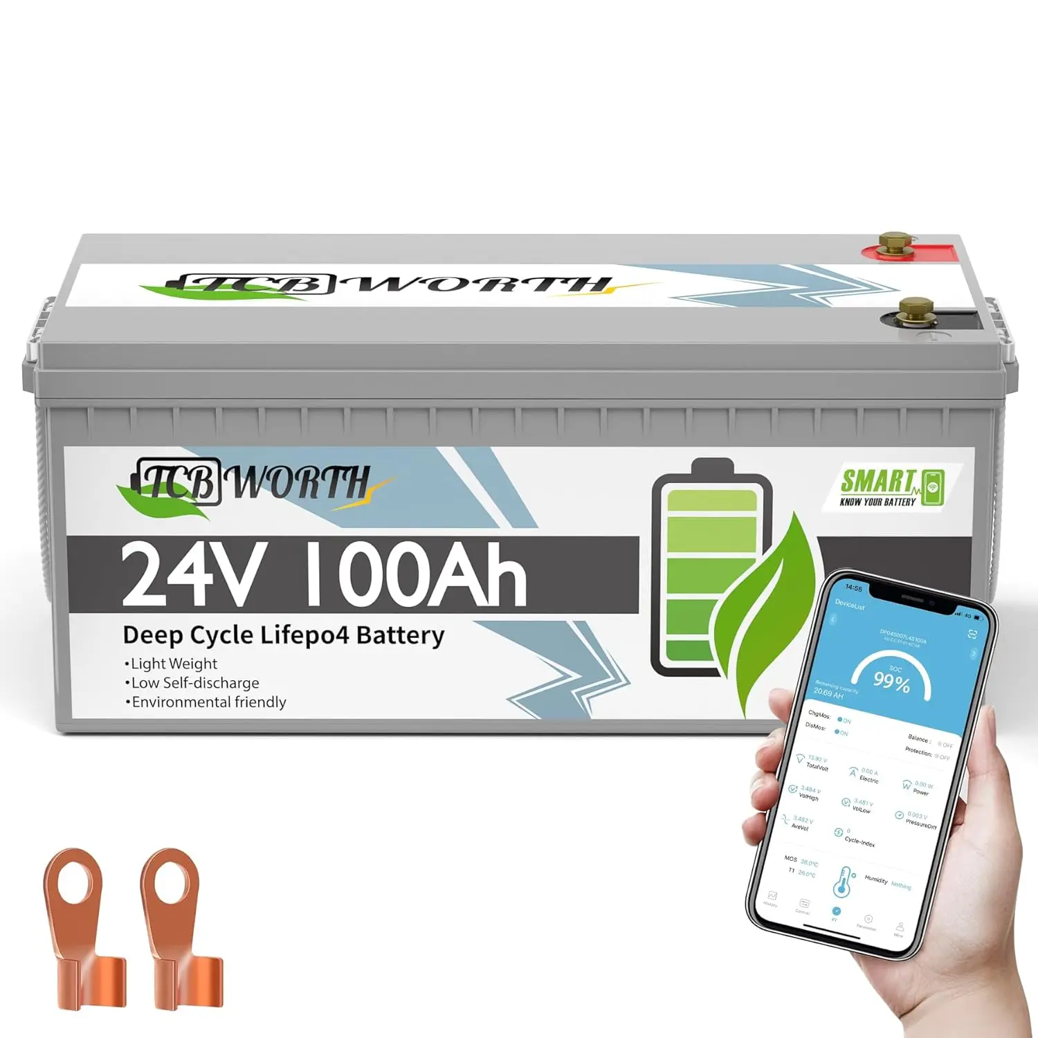 24V Lifepo4 Battery…