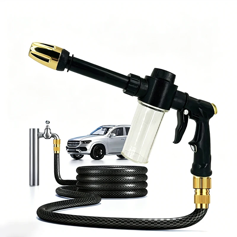 Einstellbare Multifunktions-Hochdruck-Wasserpistole, NEU, geeignet für Autowäsche und Haushaltsreinigung, langlebiger Drucksprüher