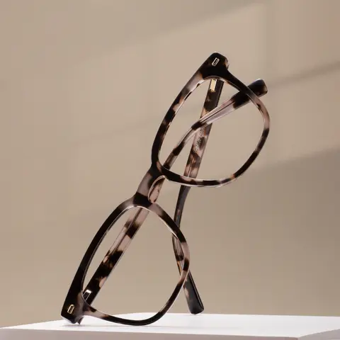 एसीटेट पूर्ण रिम आयताकार बड़े विंटेज चश्मे पुरुषों और महिलाओं के लिए मोटे चश्मे के फ्रेम में पारदर्शी प्रिस्क्रिप्शन लेंस के लिए 8 best sales चश्मे के फ्रेम - №7