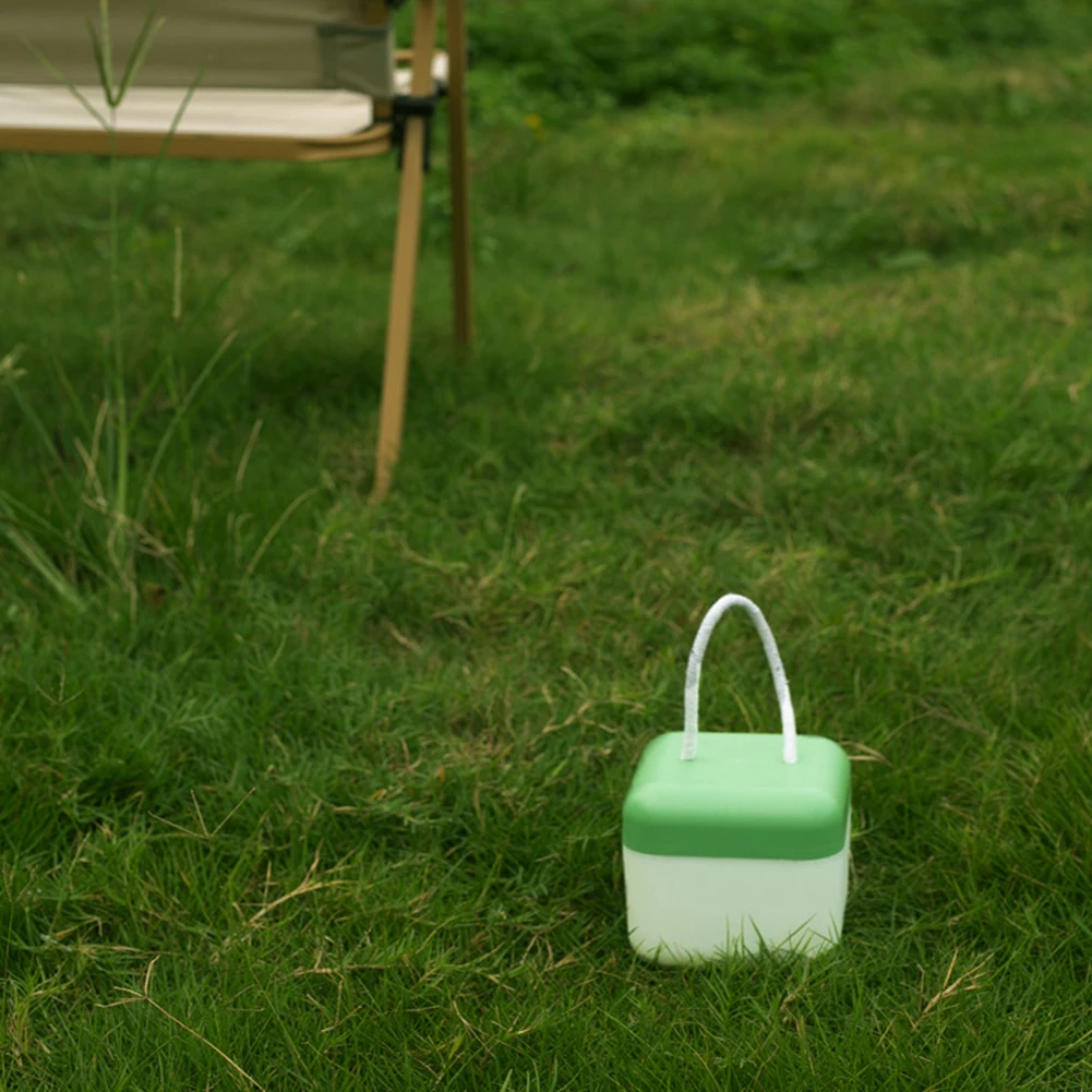Luz Nocturna pequeña con carga USB y mango de cuerda para dormitorio de niños, luz nocturna de ensueño, Control remoto, luz colgante para acampar