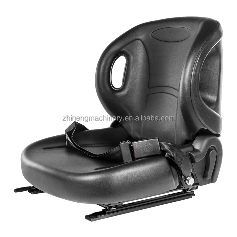 Custom Vacuum Formed Cushion Waterproof Forklift Seat for Construction Machinery Universal Driver Seat Replacement Part Pro