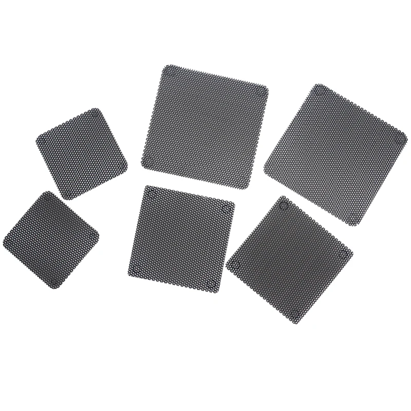 5pcs/lot Computer Fan Filter Mesh PC Fan Dust Filter Net Dustproof Cooling Ultra Fine Dustproof Cover Filter Screen 12*12cm